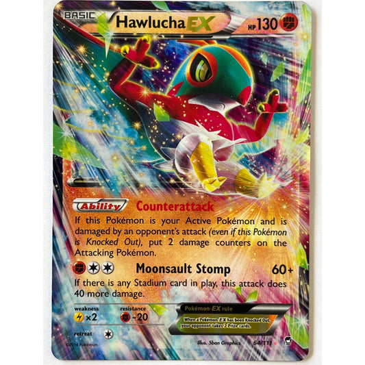 Hawlucha EX Holo Ultra Rare 64/111