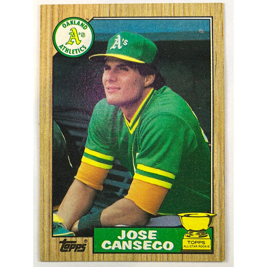 1986-87 Topps Jose Canseco All Star Rookie