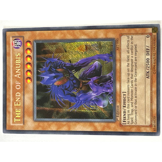 The End Of Anubis Secret Rare AST-000