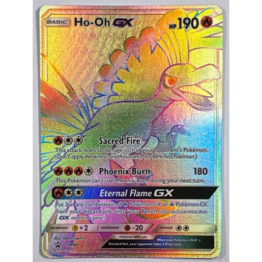 Ho-Oh GX Holo Black Star Promo SM80 | Local Legends Cards & Collectibles