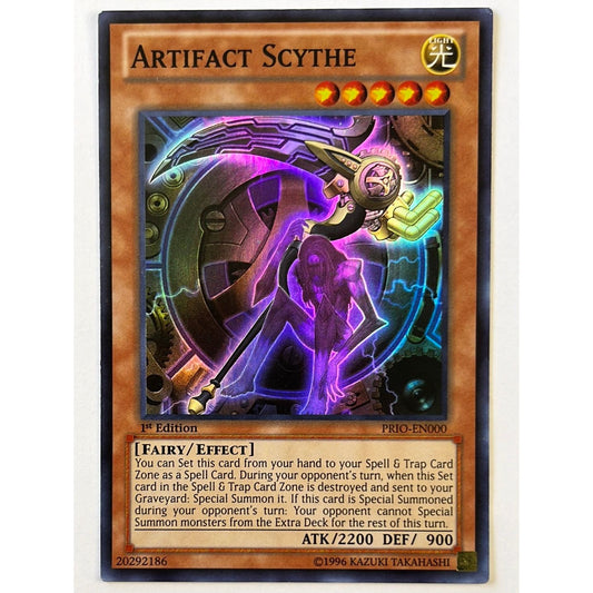 Artifact Scythe Super Rare PRIO-EN000 | Local Legends Cards & Collectibles