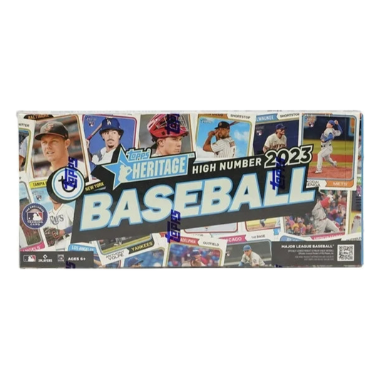 2023 Topps Heritage High Number MLB Baseball Hobby Box