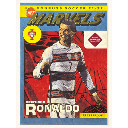 2021-22 Donruss Cristiano Gold Press Proof