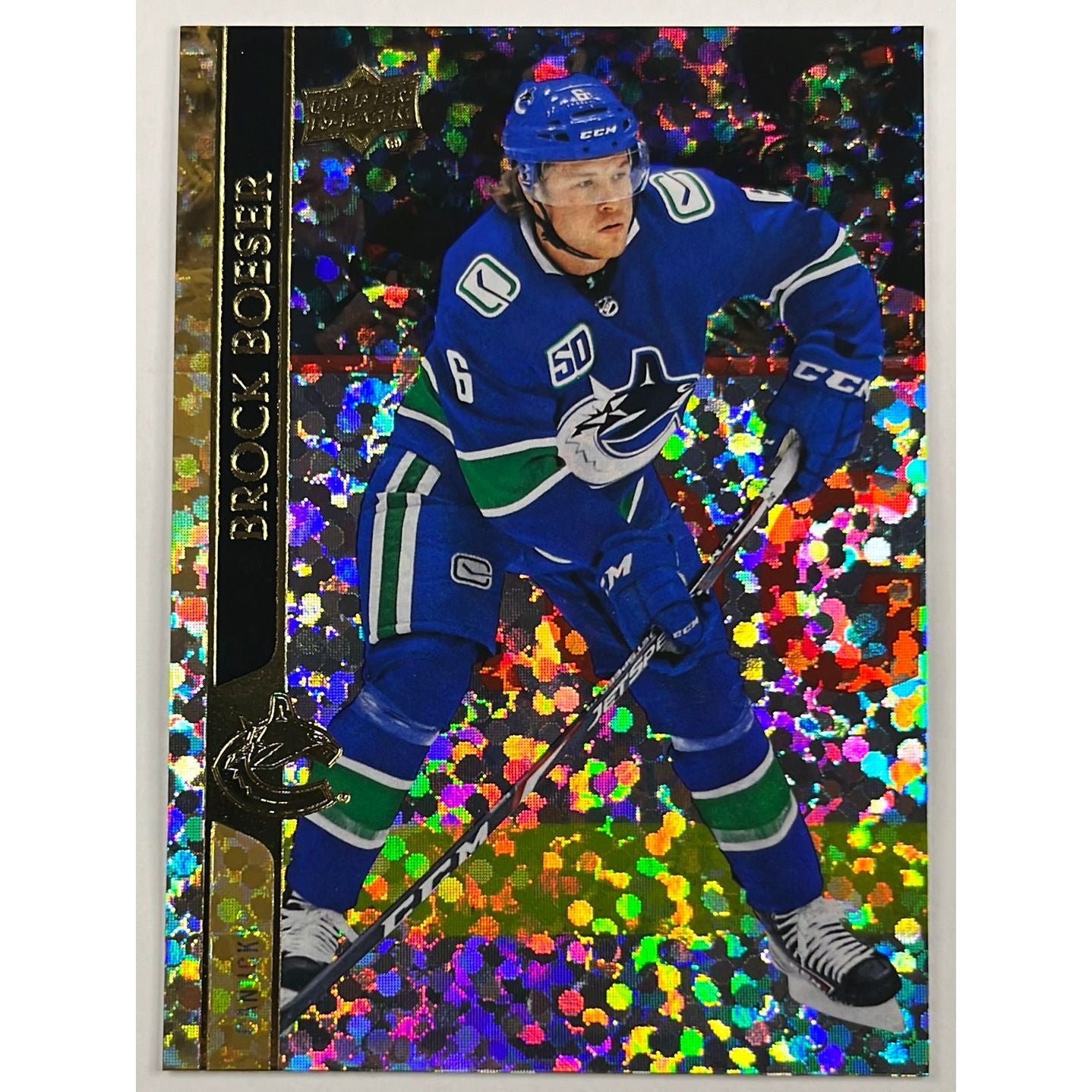 2020-21 Series 1 Brock Boeser Speckle Foil