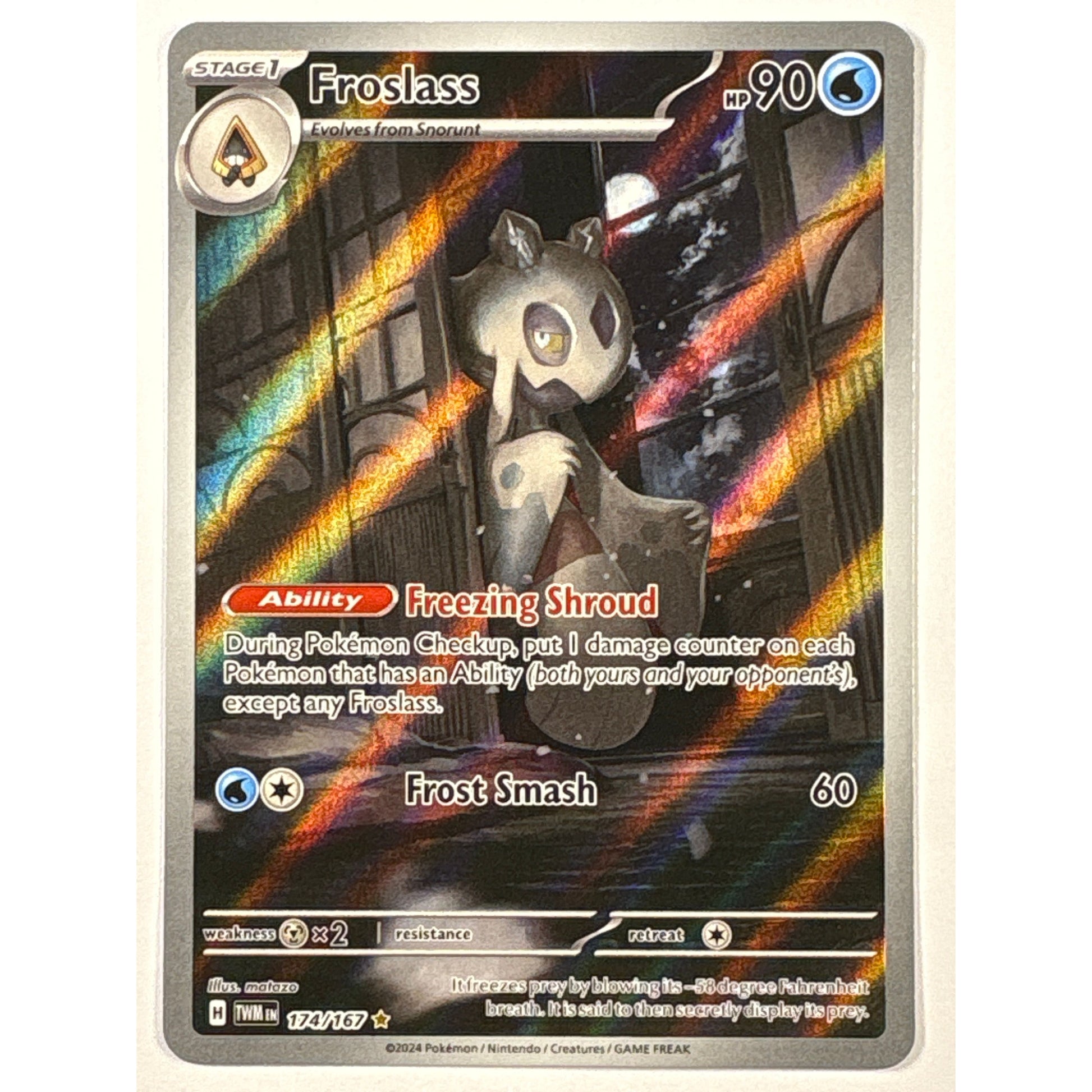 Froslass Holo Illustration Rare 174/167 | Local Legends Cards & Collectibles