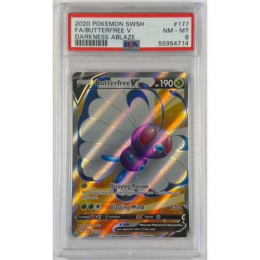 Butterfree V Holo Ultra Rare 177/189 PSA 10 GEM MINT