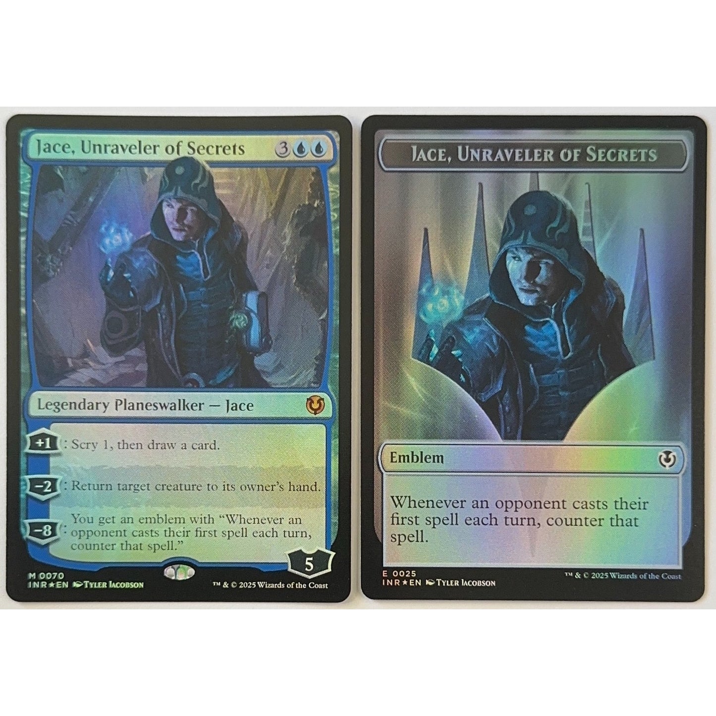 2025 MTG Jace Combo (2 cards) 70, 05, 25