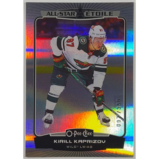 2022-23 O-Pee-Chee Kirill Kaprizov All-Star Foil 97/350