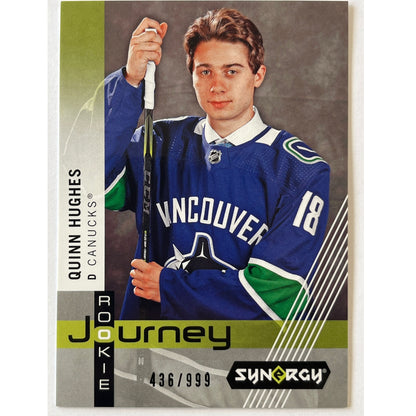 2019-20 Synergy Quinn Hughes Rookie Journey /999