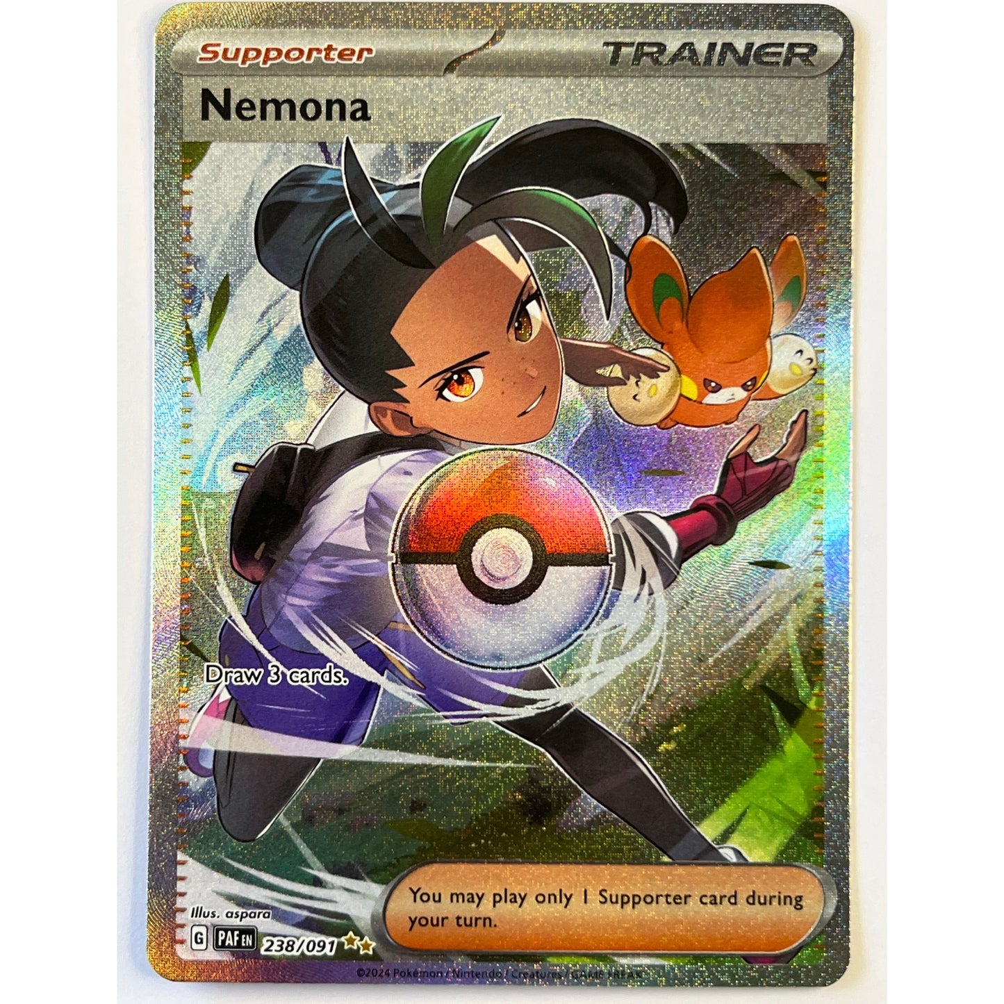 Nemona Holo Special Illustration Rare 238/091