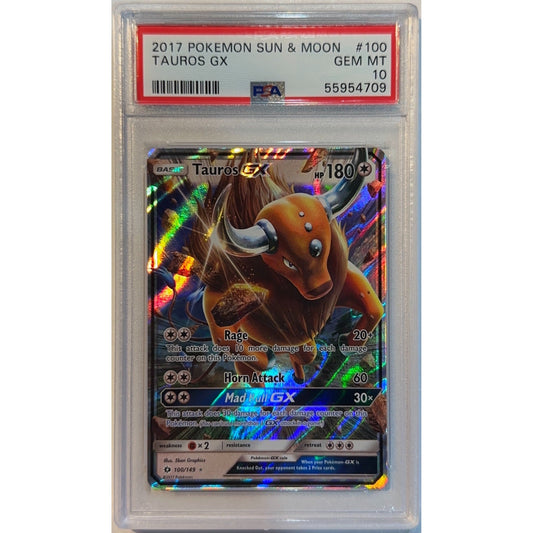 Tauros Holo Ultra Rare 100/149 PSA 10 GEM MINT