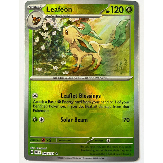 Leafeon Pokéball Holo Rare 005/131