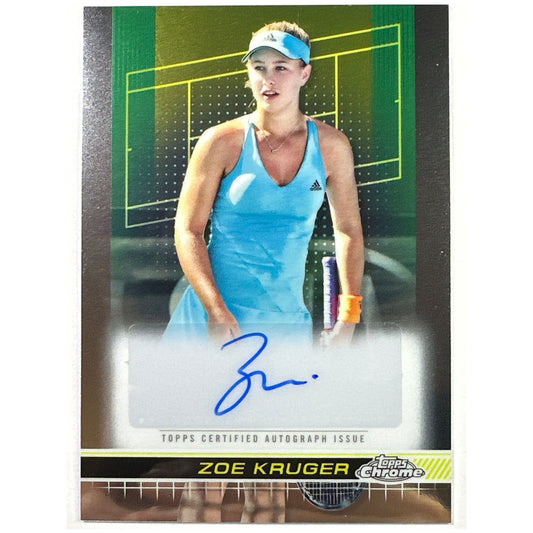 2024 Topps Chrome Zoe Kruger Autograph