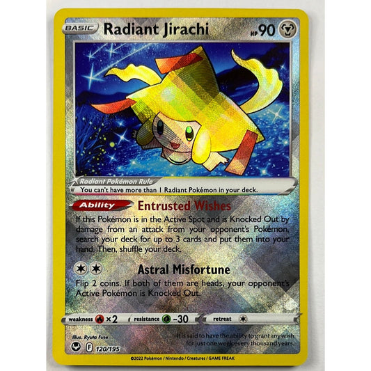 Radiant Jirachi Holo Rare 120/195