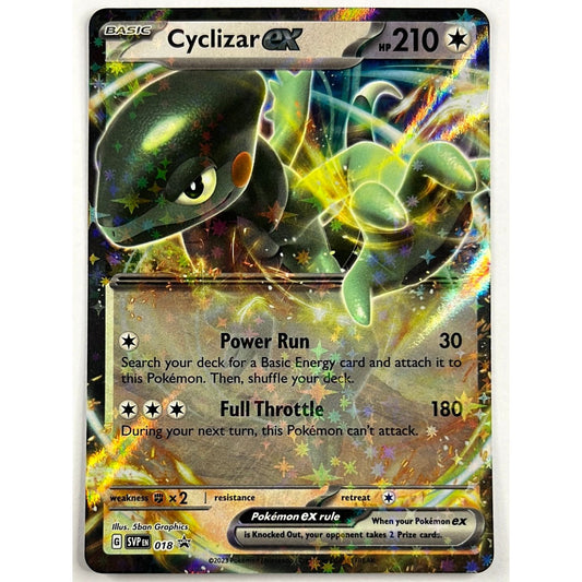 Cyclizar EX Black Star Promo SVP 18