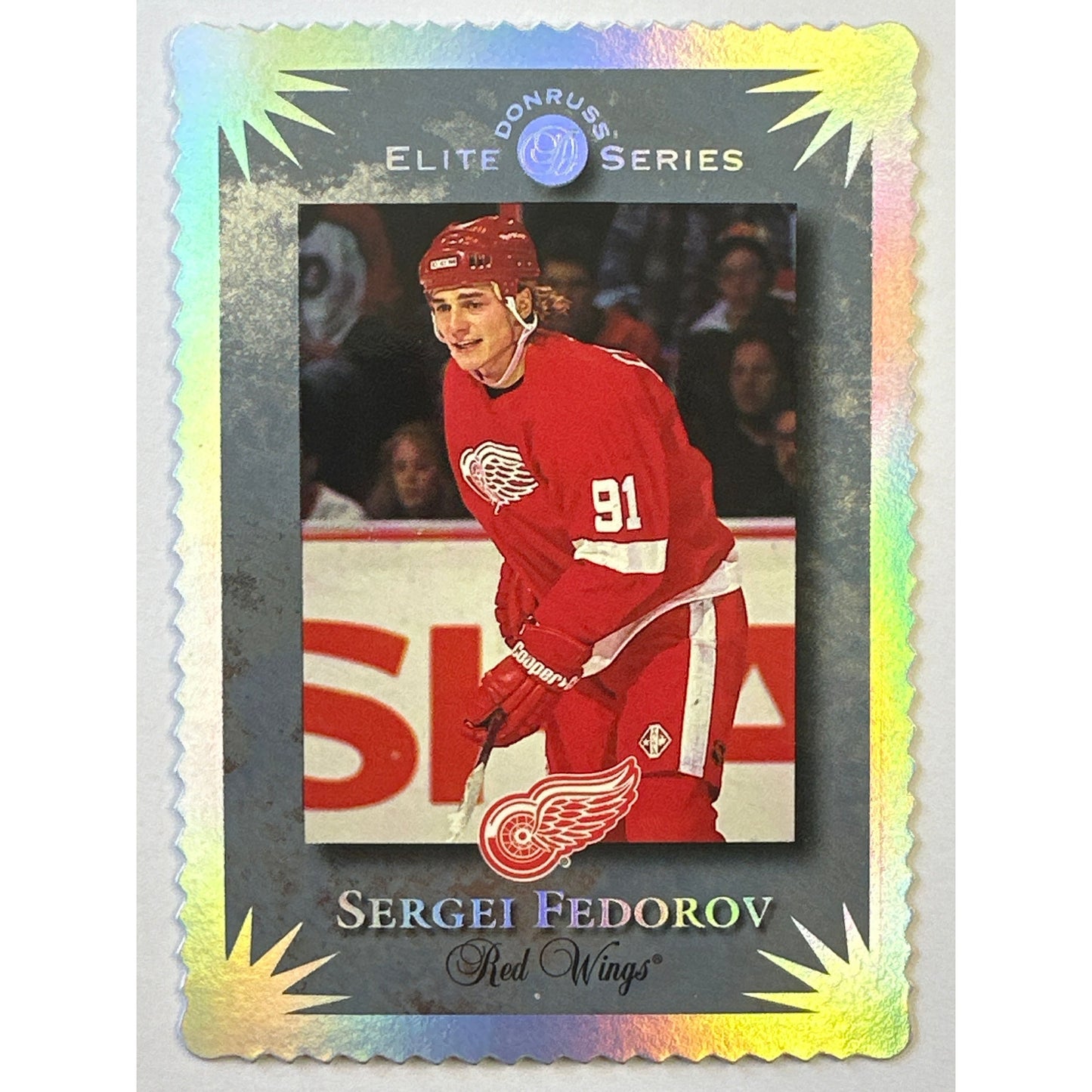 1994-95 Donruss Elite Series Sergei Fedorov 09976/10,000