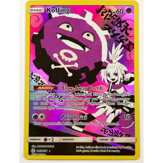 Koffing Holo Secret Rare 243/236