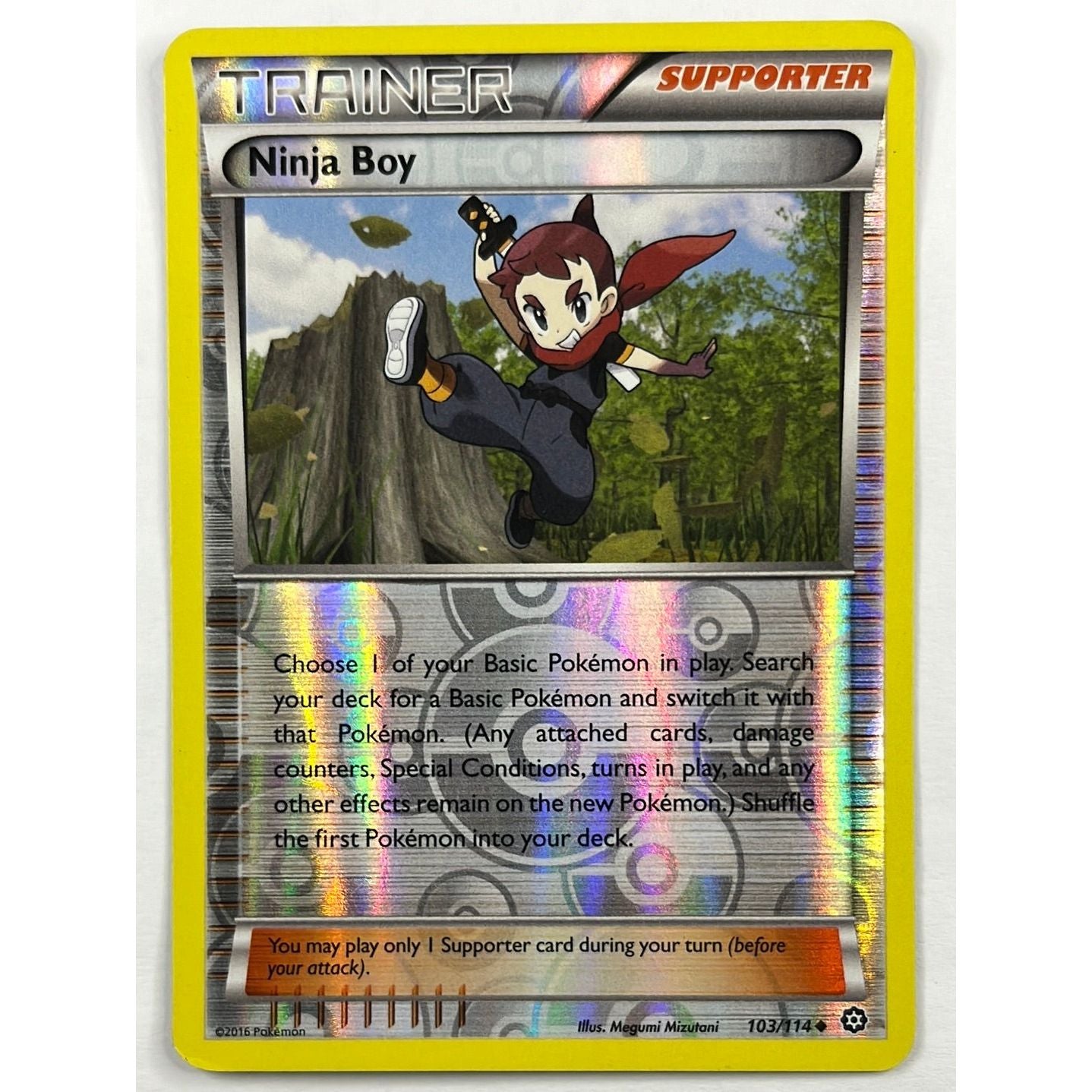 Ninja Boy Reverse Holo 103/114