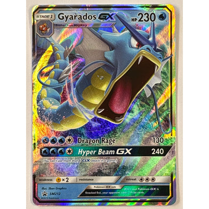 Gyarados GX Holo Black Star Promo SM212