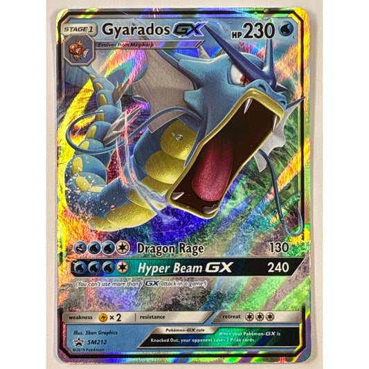 Gyarados GX Holo Black Star Promo SM212