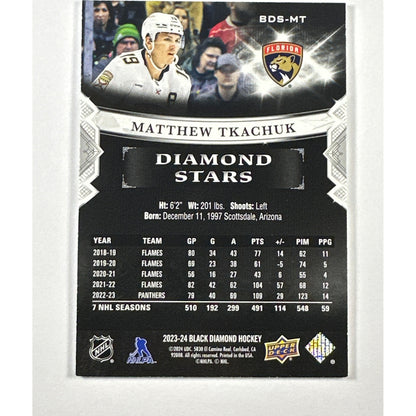 2023-24 Black Diamond Matthew Tkachuk Diamond Stars /299