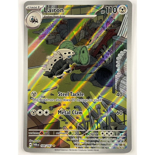 Lairon Holo Illustration Rare 184/167