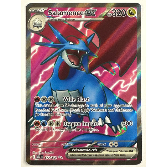 Salamance EX Ultra Rare 177/159
