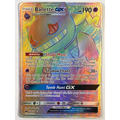 Banette GX Holo Rainbow Secret Rare 174/168 | Local Legends Cards & Collectibles