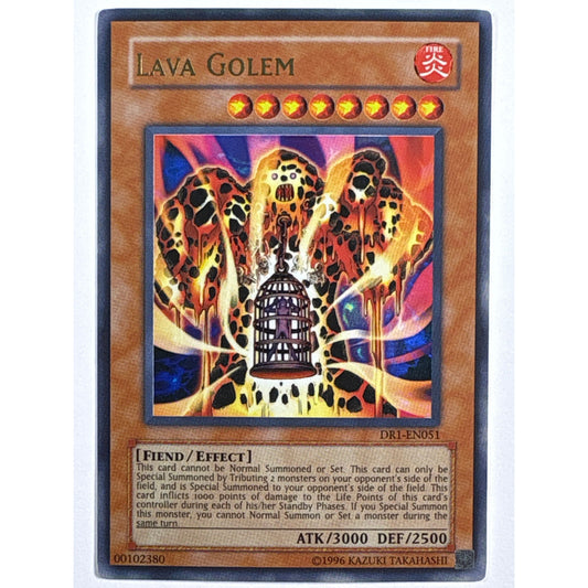 Lava Golem Ultra Rare DR1-EN051 | Local Legends Cards & Collectibles
