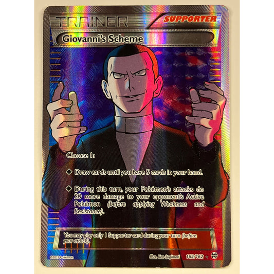Giovanni’s Scheme Holo Ultra Rare 162/162