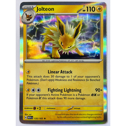 Jolteon Holo Rare 135/165