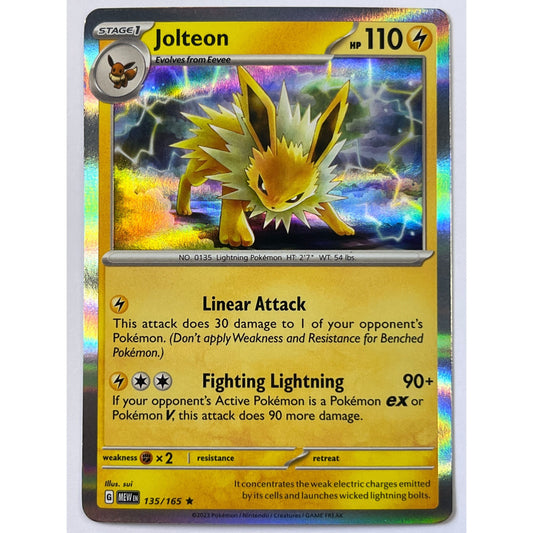Jolteon Holo Rare 135/165