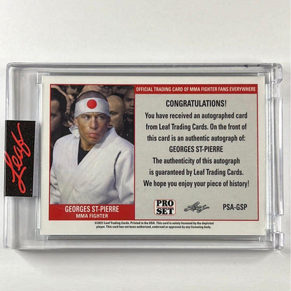2021 Pro Set George St-Pierre Auto /9