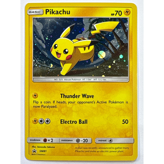 Pikachu Holo Black Star Promo SM81 | Local Legends Cards & Collectibles