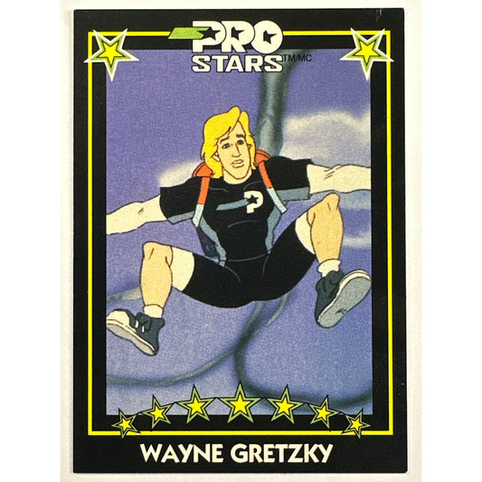 1991 Pro Stars Cereal Wayne Gretzky Parachuting SP