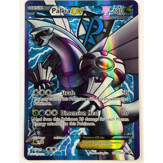 Team Plasma Palkia EX Holo Ultra Rare 100/101