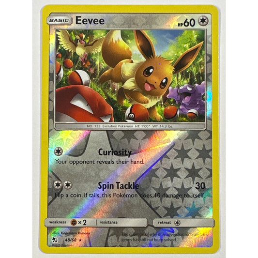 Eevee Reverse Holo Rare 48/68