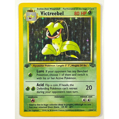 1st Edition Victreebel Holo Rare 14/64
