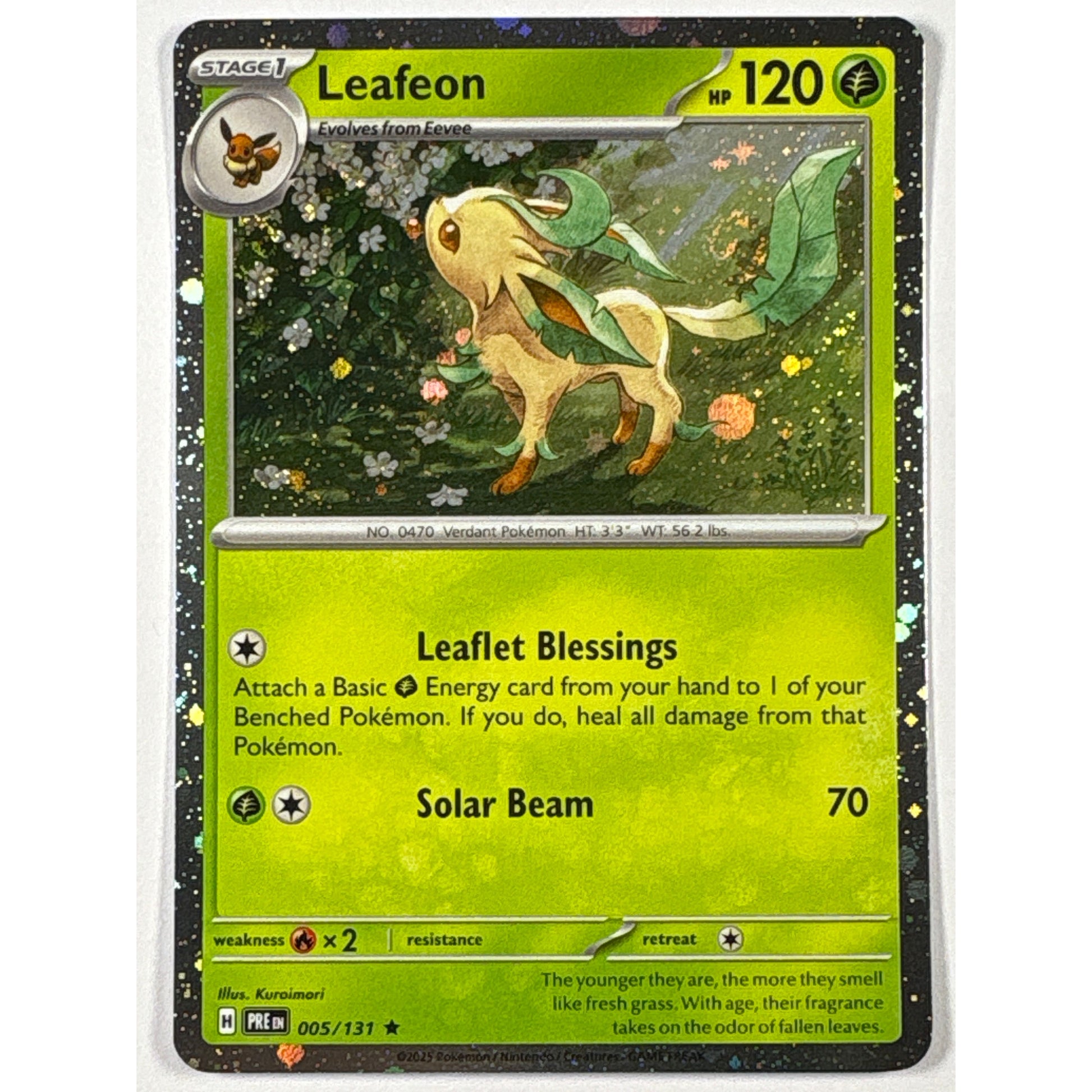 Leafeon Cosmos Holo Promo 005/131 | Local Legends Cards & Collectibles