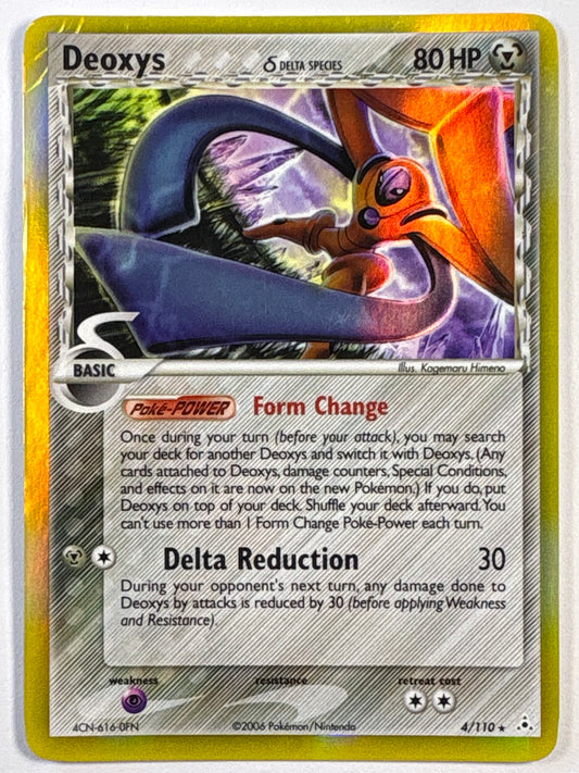 Deoxys Reverse Holo Rare 4/110 | Local Legends Cards & Collectibles
