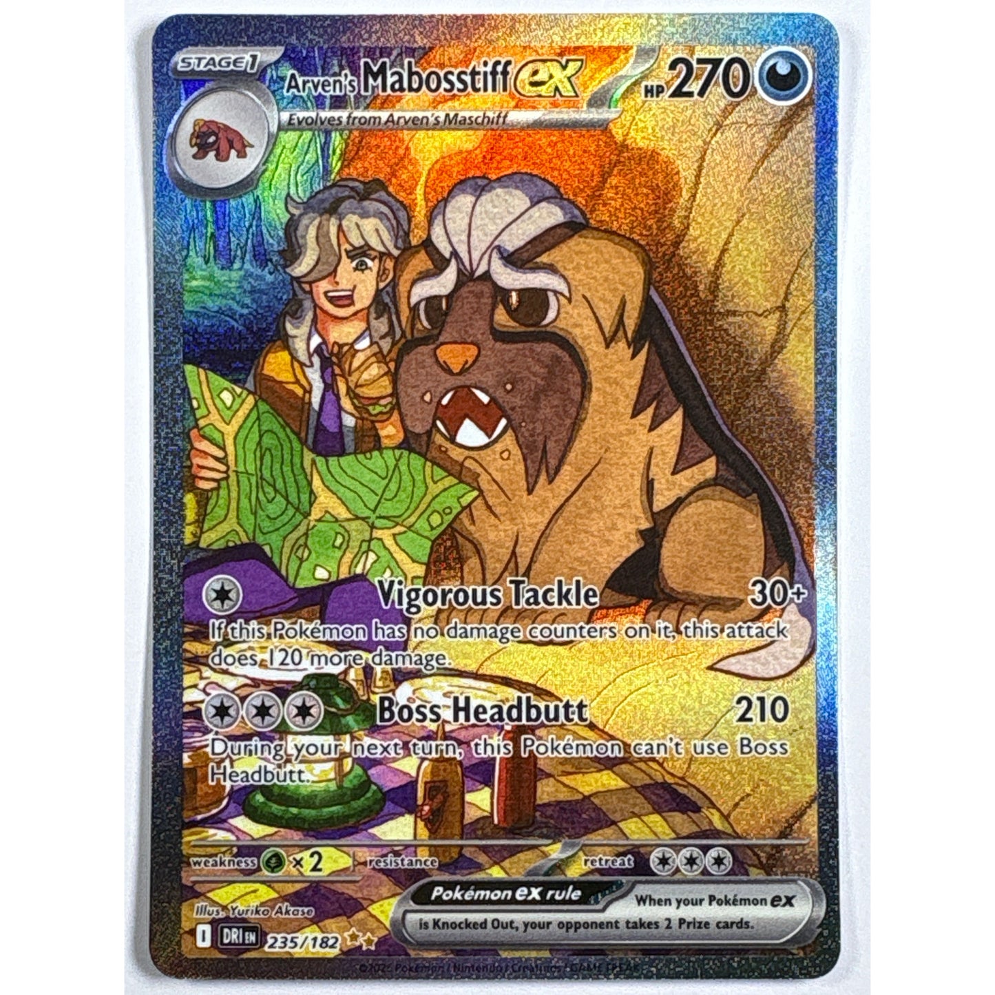 Arven’s Mabosstiff ex Special Illustration Rare 235/182 | Local Legends Cards & Collectibles