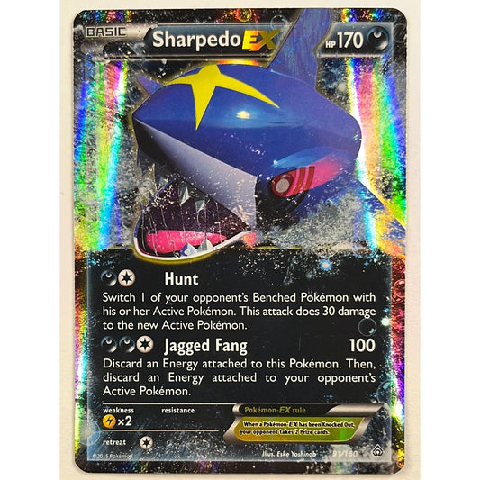 Sharpedo EX Ultra Rare 91/160