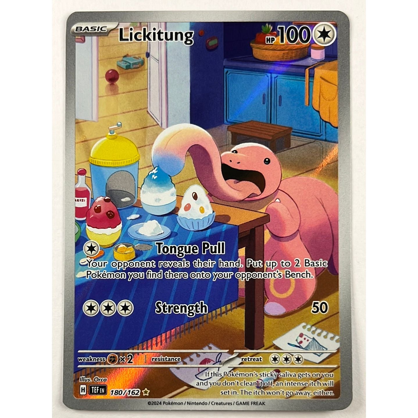 Lickitung Illustration Rare 180/162