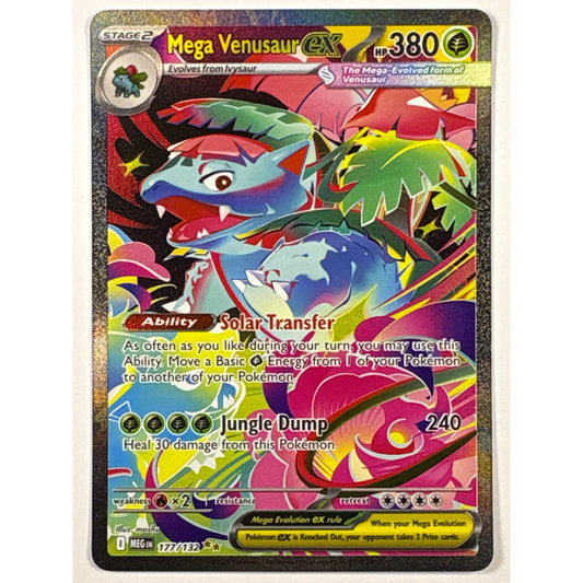 Mega Venusaur EX Holo Special Illustration Rare 177/132