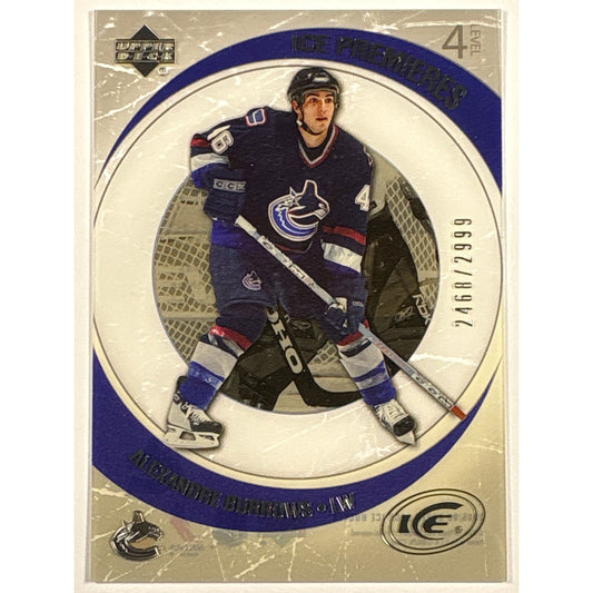 2005-06 Ice Alexandre Burrows Ice Premiers Level 4 /2999