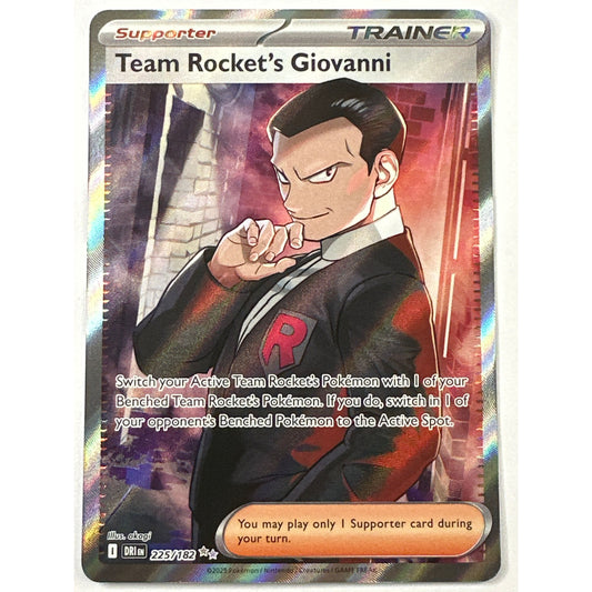 Team Rocket’s Giovanni Holo Ultra Rare 225/182