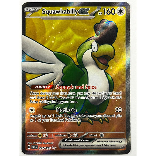 Squawkabilly EX Ultra Rare 247/193