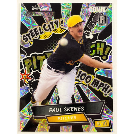 2024 Wild Card Paul Skenes Comix Rookie /10