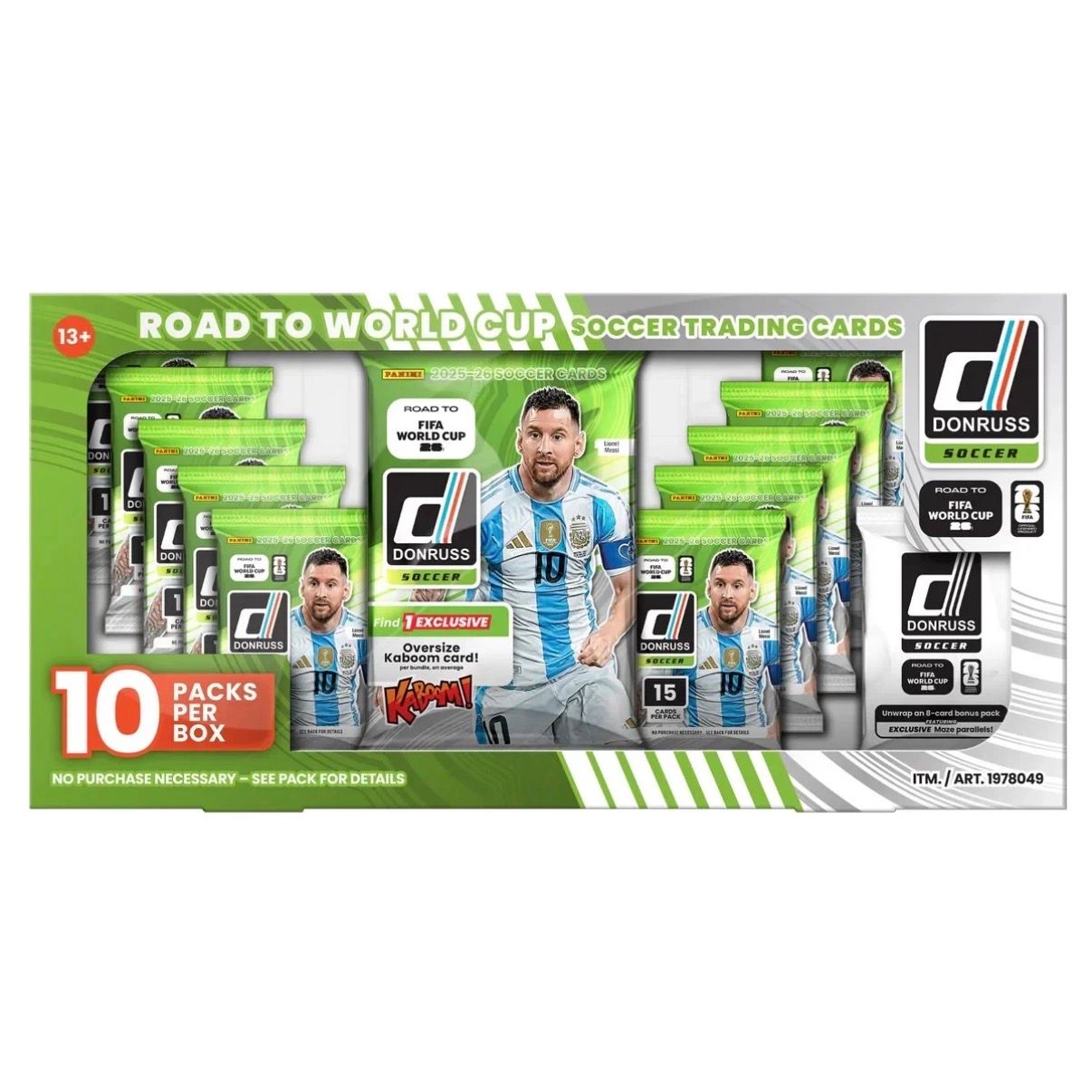 2025-26 Panini Donruss FIFA Road to World Cup Soccer Box