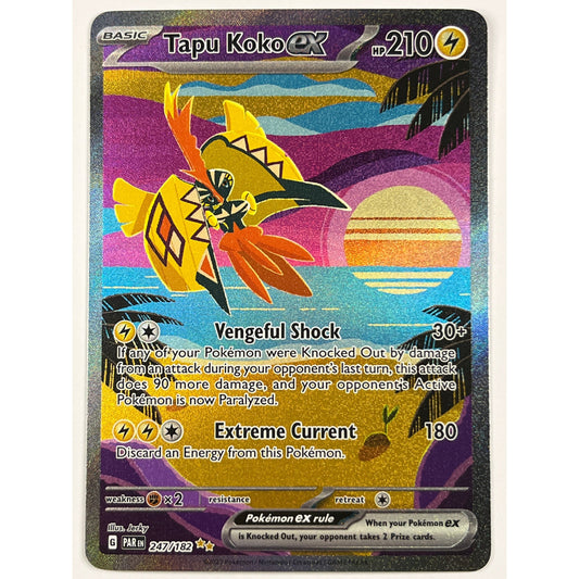 Tapu Koko EX Holo Special Illustration Rare 247/182